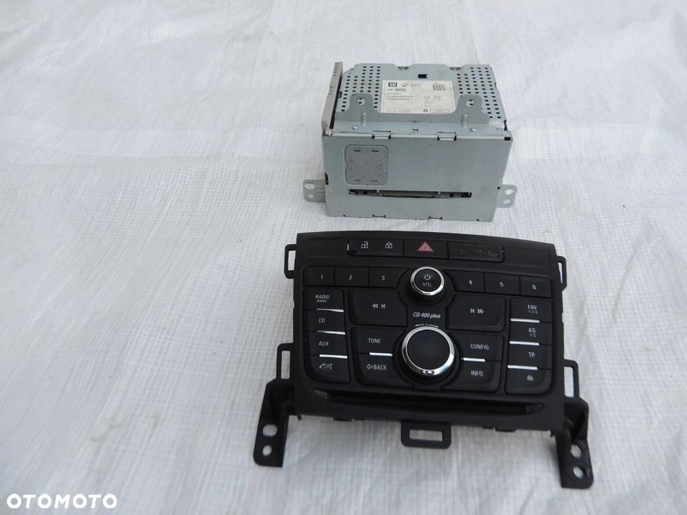 OPEL ZAFIRA C RADIO CD 400 PLUS 39019098 13474072 - 8