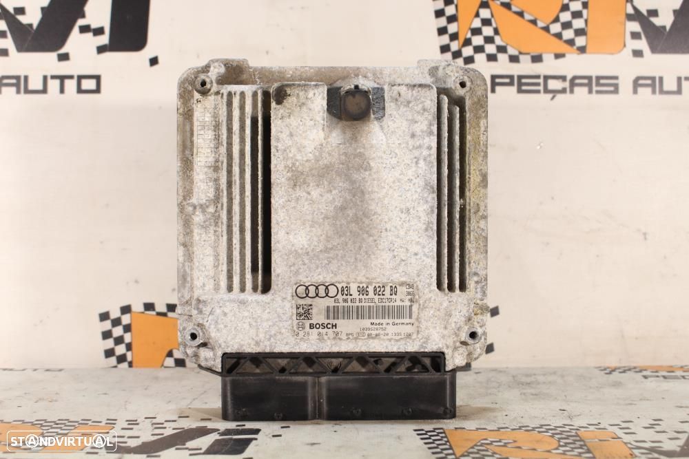 Centralina De Motor Audi A3 (8P1)  03L906022bq / 0281014707 / 1039S287 - 1