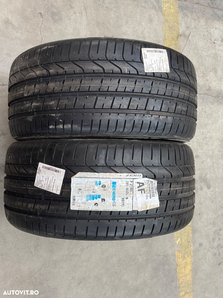 Vând 2 anvelope 285/40/19 Pirelli de vară noi - 1