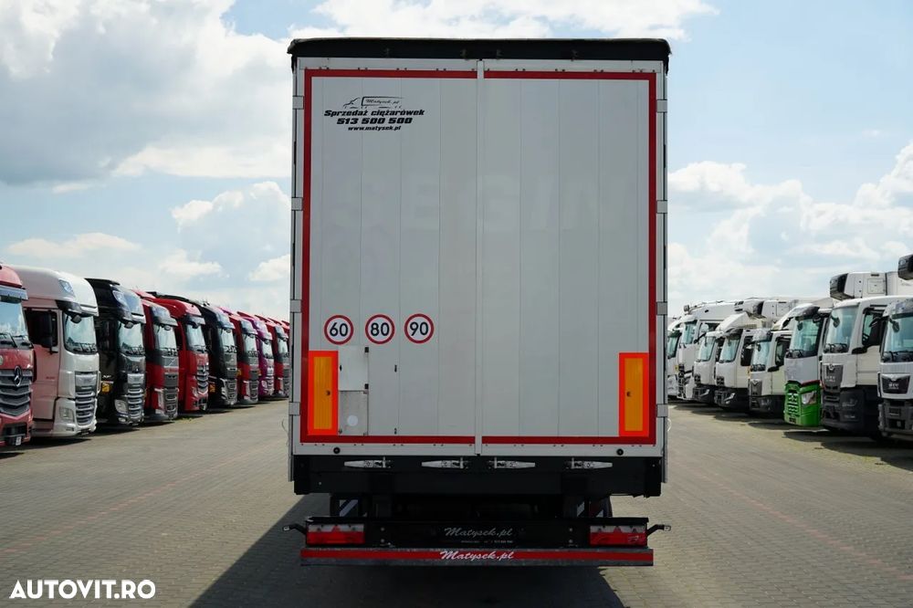 Schmitz Cargobull / CORTINĂ / STANDARD / COȘ PENTRU PALEȚI / AXE SAF / - 13