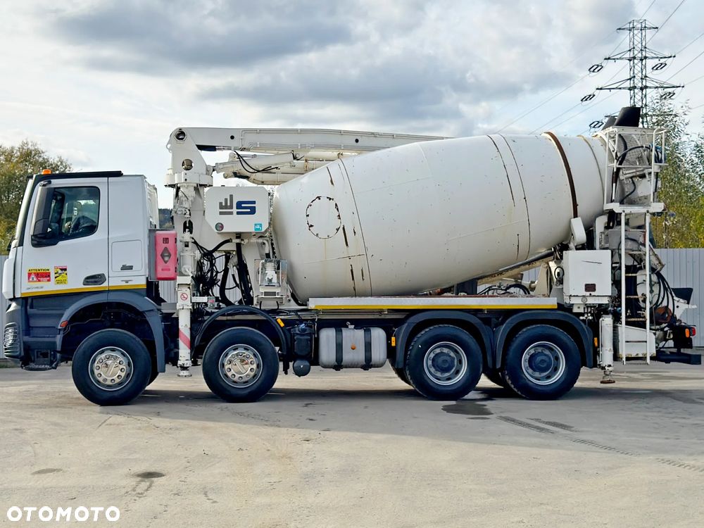 Mercedes-Benz ROCS 3743 * POMPA DO BETONU 25 m + PILOT * STAN BDB / 8x4 - 6
