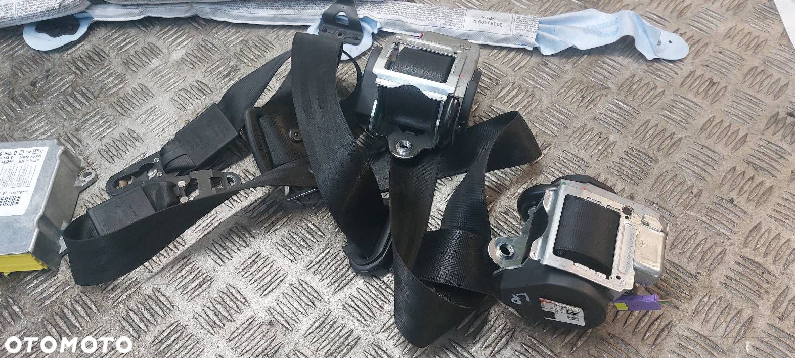 ZESTAW POSTRZAŁOWY AIRBAG PASY AUDI A6 C6 KOMBI - 6