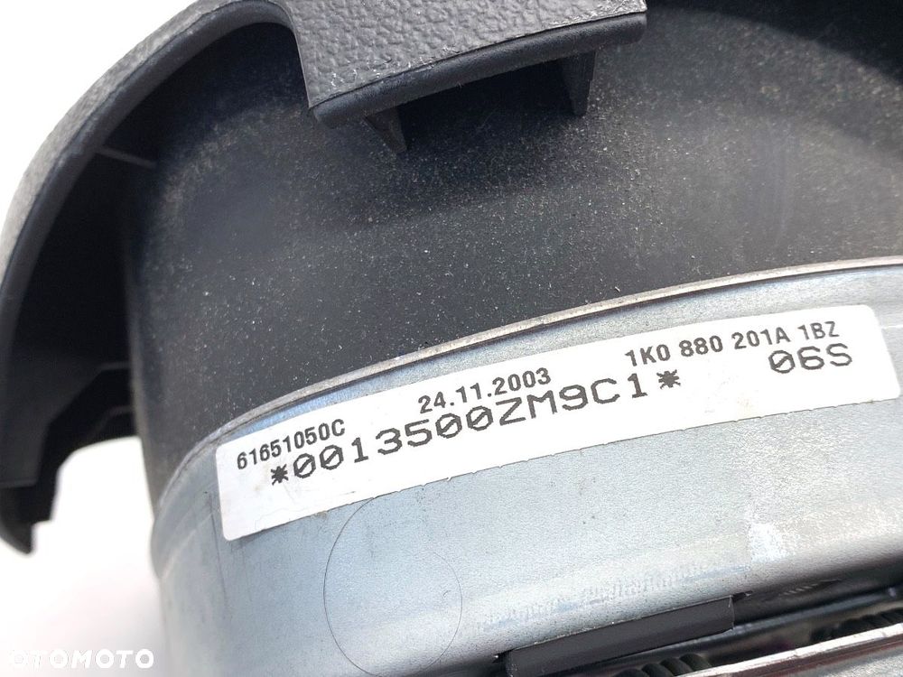 PODUSZKA POWIETRZNA KIEROWCY  VW GOLF V (1K1) 2003 - 2010 1.9 TDI 77 kW [105 KM] olej napędowy 2003 - 5