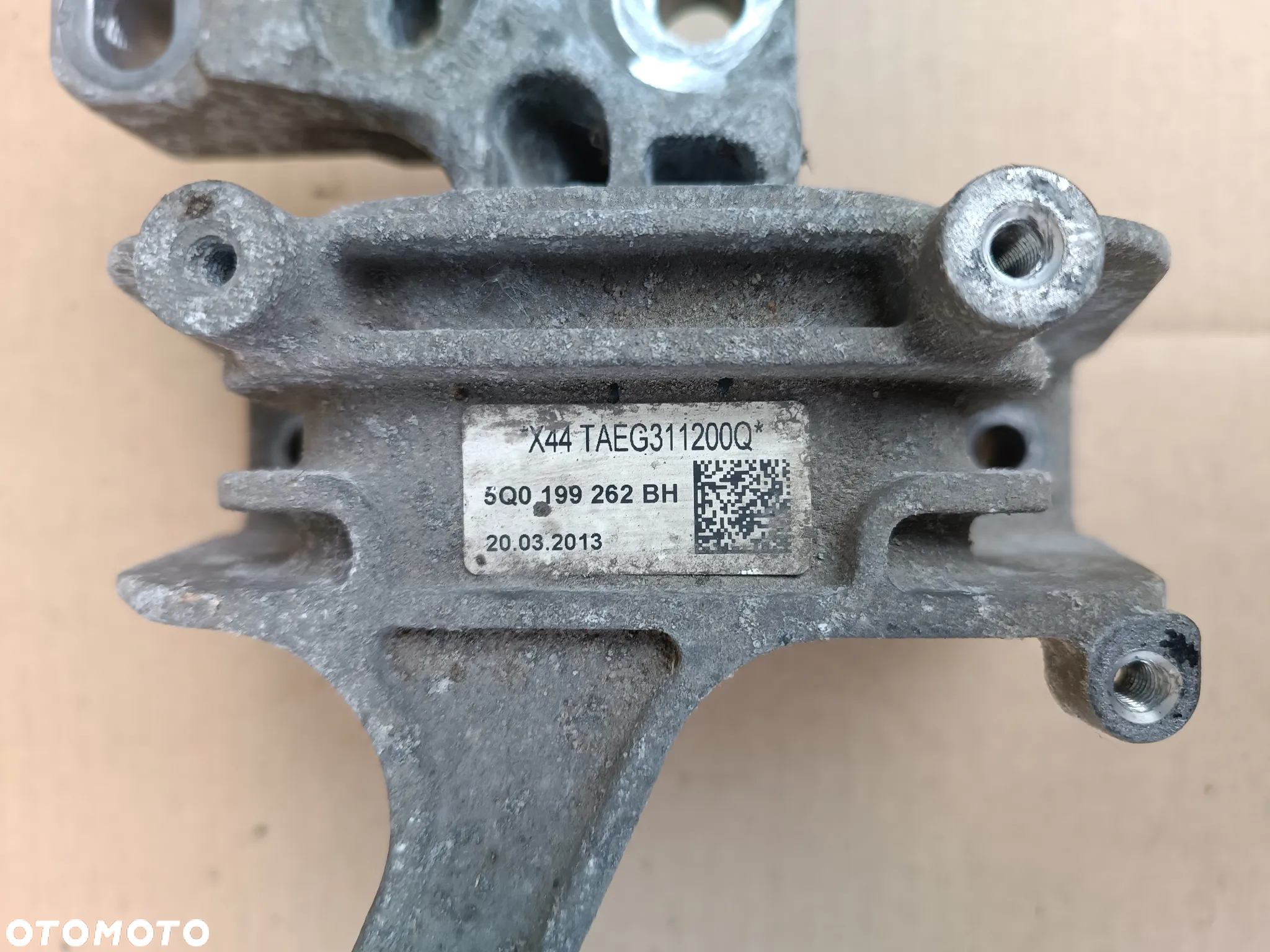ŁAPA PODUSZKA SILNIKA VW AUDI SEAT SKODA 5Q0199262BH - 2