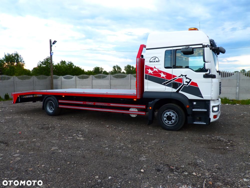 MAN TGM 15.280 POMOC DROGOWA / AUTOLAWETA/ SPECJALNY / EURO 5 / DMC 15.000 KG / ŁADOWNOŚĆ 8.500 KG /DŁ. 7.50 M - 4