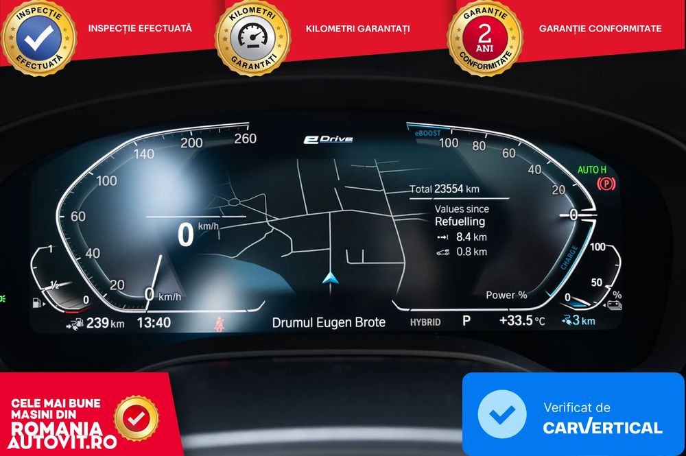 BMW Seria 5 530e Aut. Luxury Line - 14