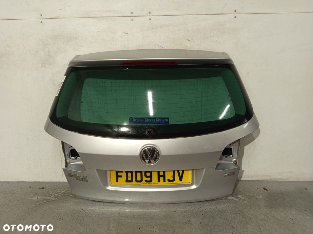 + KLAPA TYŁ TYLNA BAGAŻNIKA VW VOLKSWAGEN GOLF 5 V PLUS + LA7W SREBRNA - 1