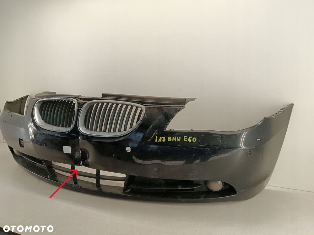 Zderzak przedni przód BMW 5 E60 e61 03-10 PDC SPRYSKI - 2