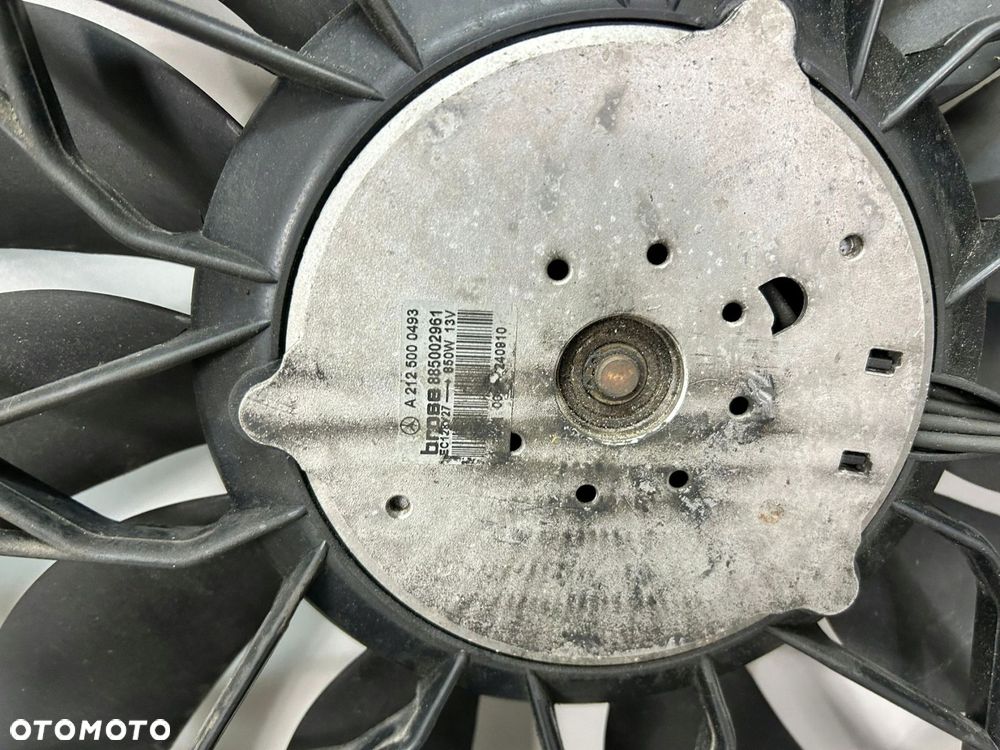 MERCEDES W211 LIFT WENTYLATOR OBUDOWA A2125000493 A2115002293 850W - 7