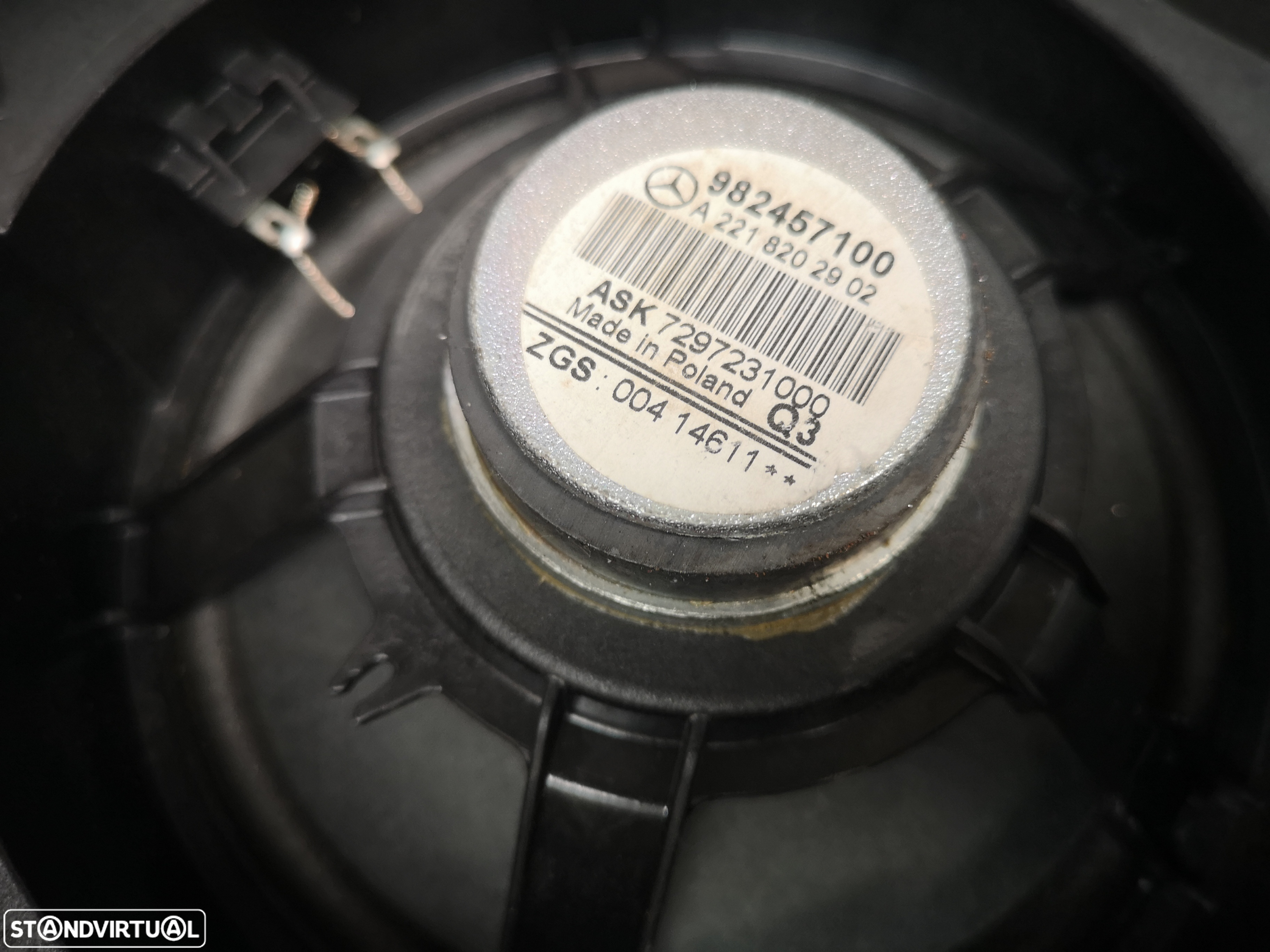 Coluna de som originais frente direita  Mercedes w221 2006-2013 (3x no estoque) - 5