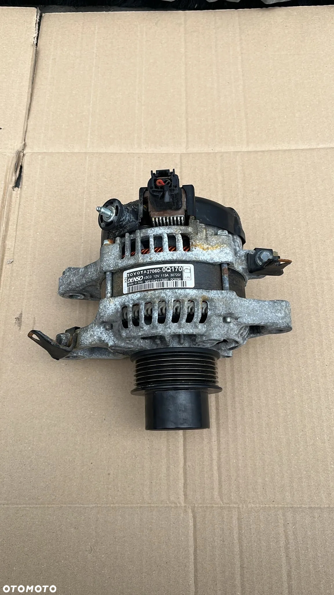 ALTERNATOR PEUGEOT 108 II ITROEN C1 II TOYOTA AYGO II 1.0 27060-0Q170 - 2
