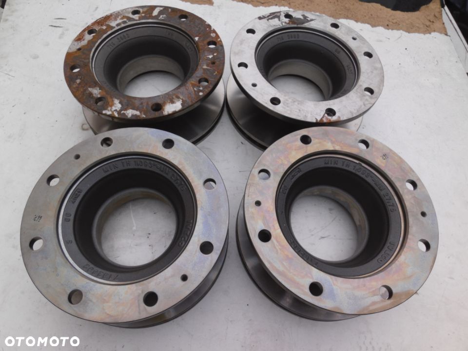 IVECO EUROCARGO TARCZE HAMULCOWE 7189265 BREMBO KOMPLET ORYGINAŁ - 1