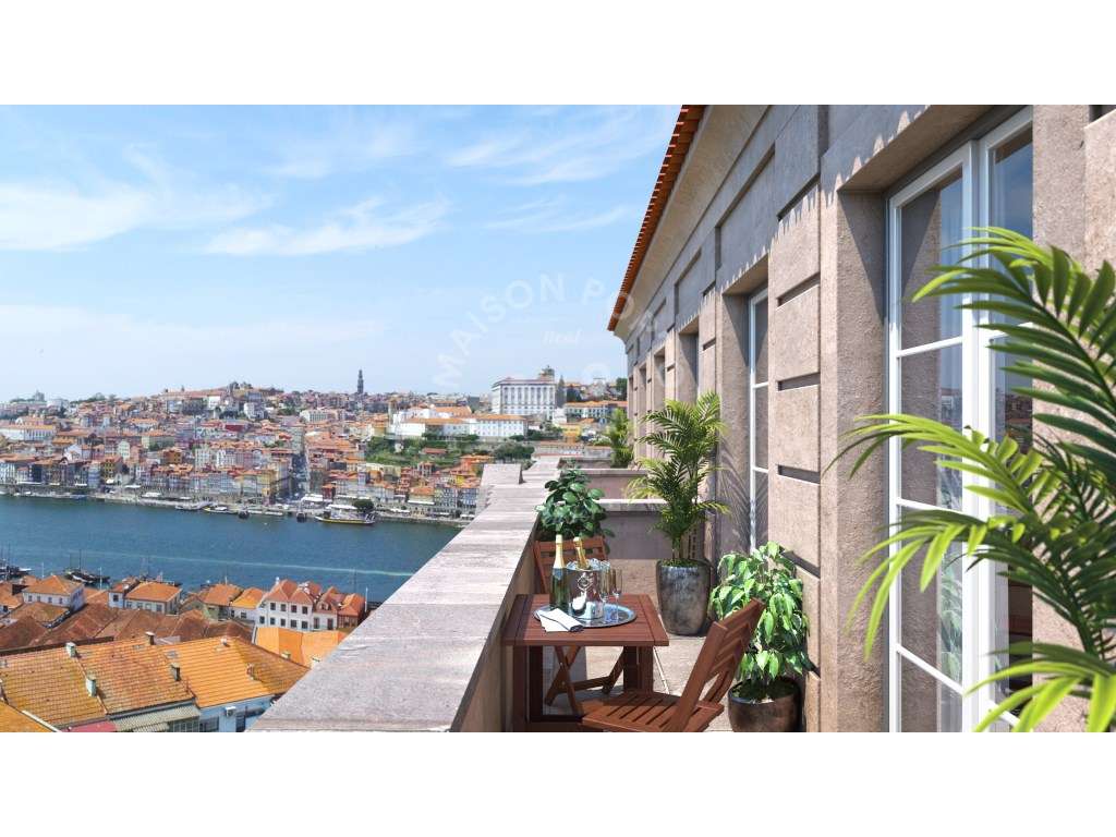 Apartamento T1(Loft) com Mezanino e Varanda com vista do Rio Douro ... - Grande imagem: 2/41