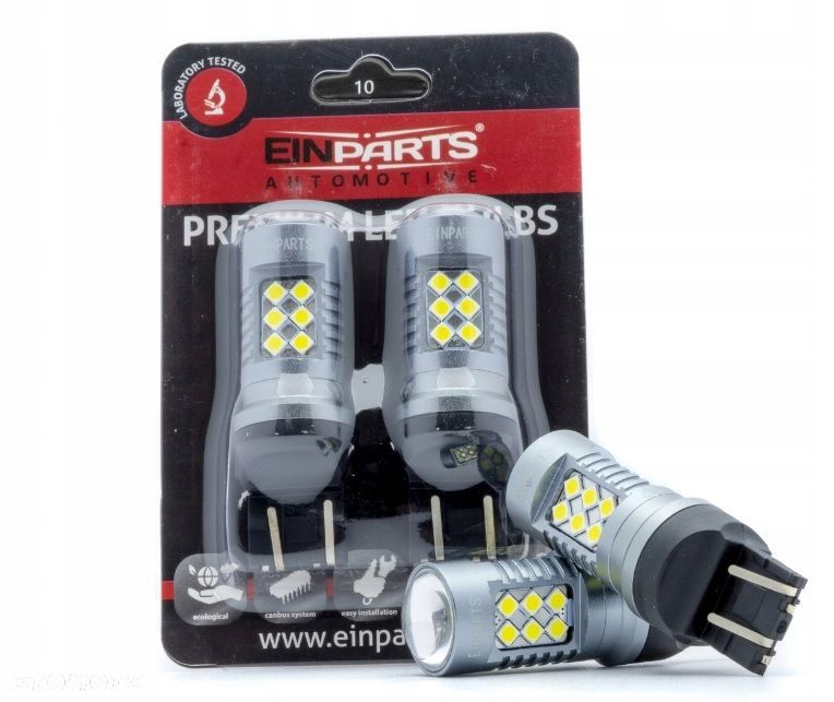 ŻARÓWKI LED W21/5W EinParts Automotive SMD WHITE CANBUS KPL 2SZT. - 1