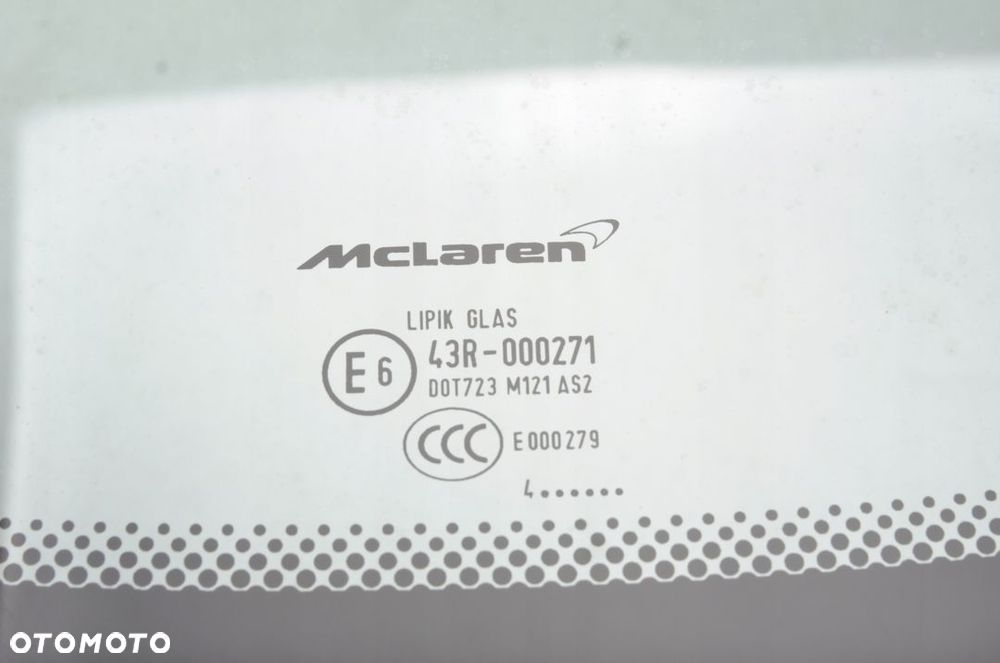 MCLAREN 650S KLAPA OSŁONA SILNIKA TYŁ TYLNA SZYBA - 14