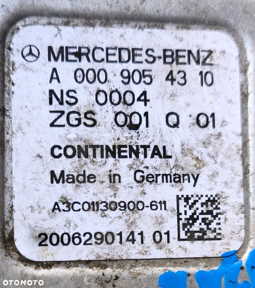 MERCEDES E-KLASA W212 13r 2.0 CGI SONDA LAMBDA NOX A0009054310 - 2