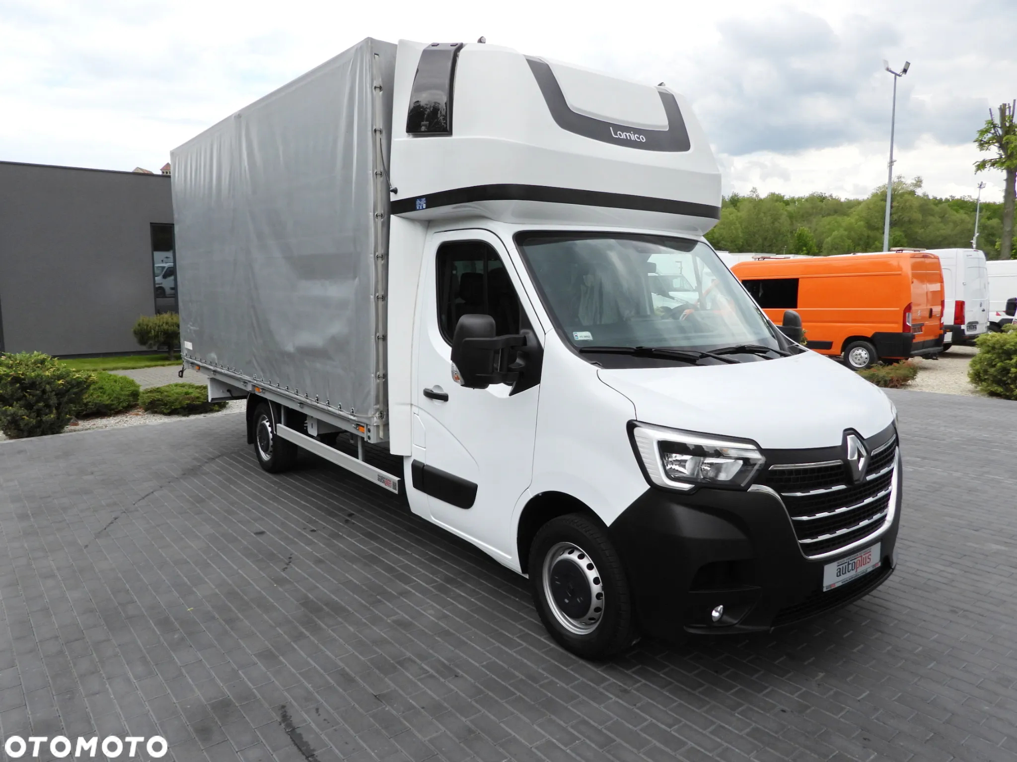 Renault MASTER  PLANDEKA 10 PALET TEMPOMAT LEDY PNEUMATYKA KLIMATYZACJA 165KM [ 755185 ] - 5