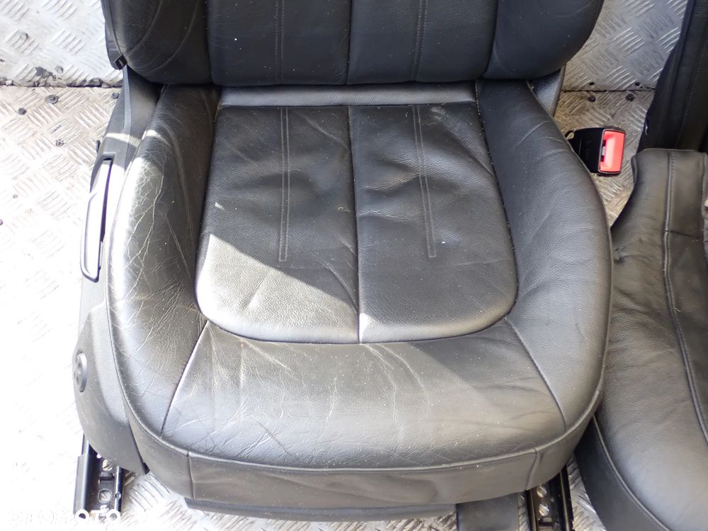 AUDI A6 C7 FOTEL PRZEDNI PRAWY / LEWY ORAZ KANAPA TYLNIA  SKÓRA  KOMPLET, DOSTĘPNE 2 KOMPLETY - 12