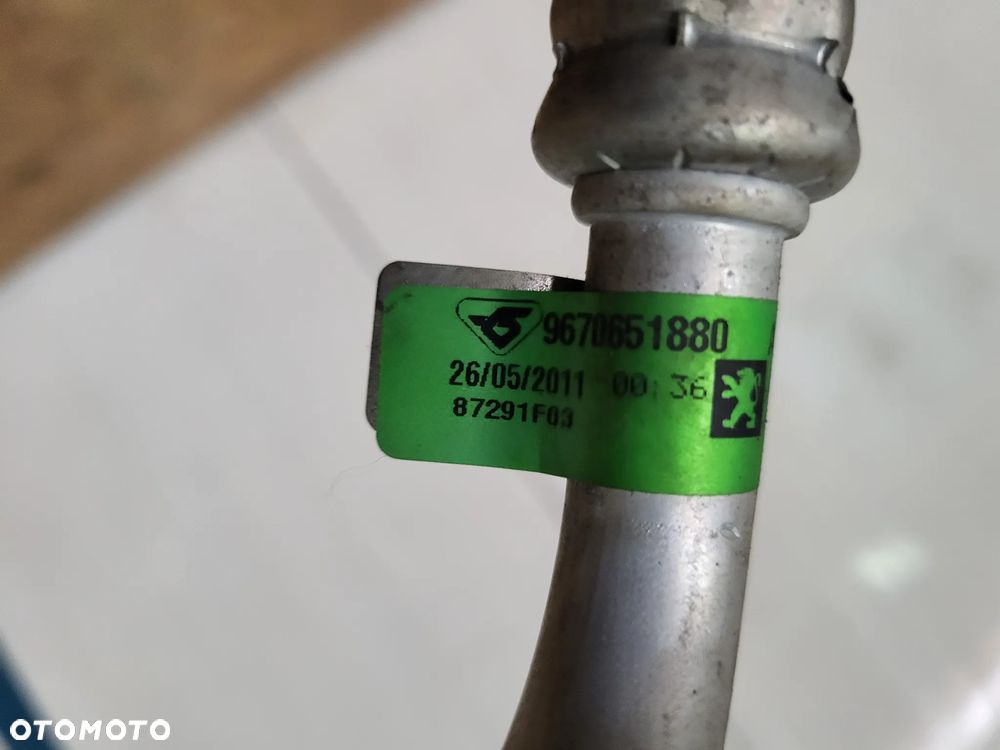 Rurka przewód klimatyzacji Citroen C4 II B7 - 6