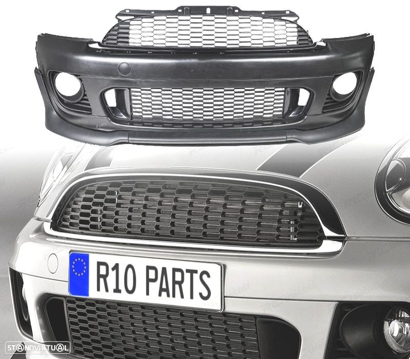 PARA-CHOQUES FRONTAL MINI COOPER S ONE R56 06-14 LOOK JCW - 1