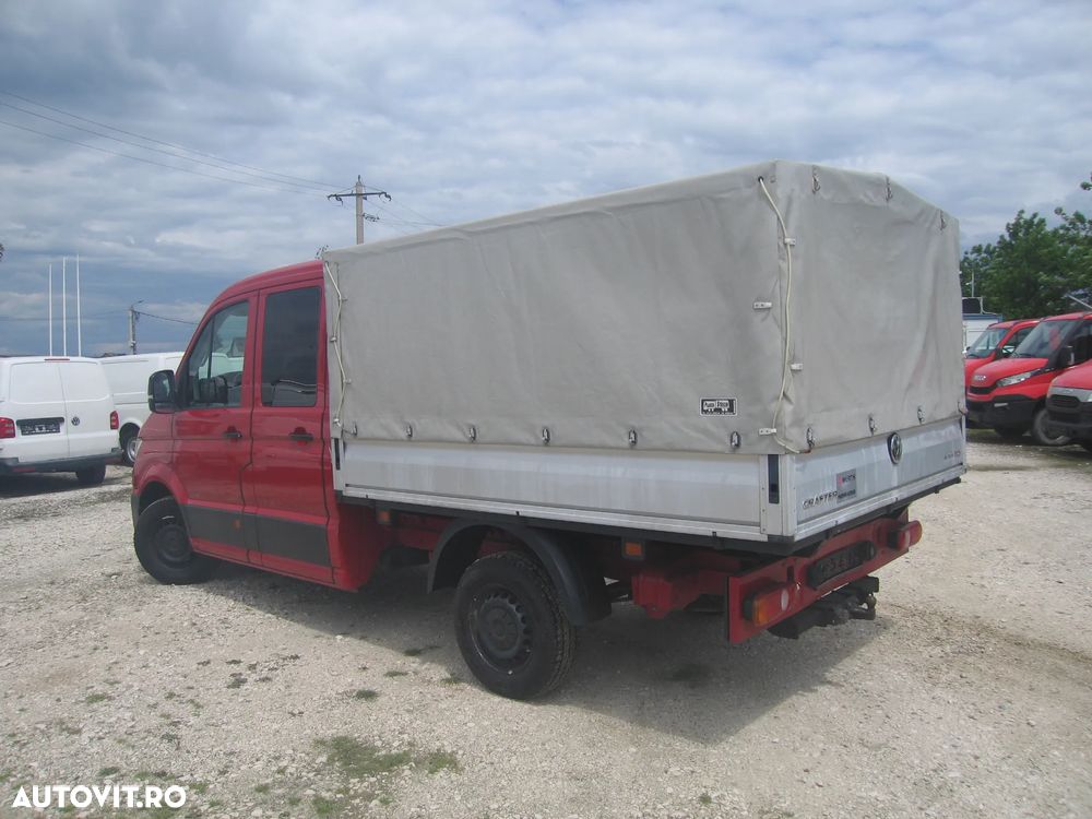 Volkswagen CRAFTER   7 LOC. PLATFORMA MIXTA , cu PRELATA ,AC. EURO VI. - 6