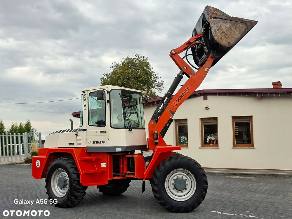 Schaeff SKL863 z Niemiec Łyżka+Widły - 12