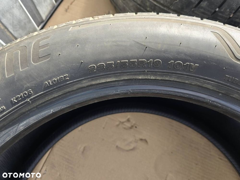 opony letnie bridgestone alenza 235/55r19 2 szt bieżnik 6mm 23 rok - 8