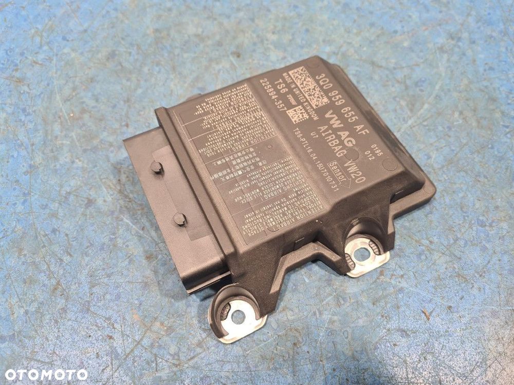 VOLKSWAGEN PASSAT B8 STEROWNIK SRS AIRBAG X 3Q0959655AF LI7F CUAA - 3