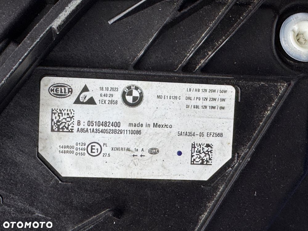 PRAWY FULL LED BMW G20 G21 LIFT LCI NIEBIESKA EUROPA BDB+MODUŁ - 6