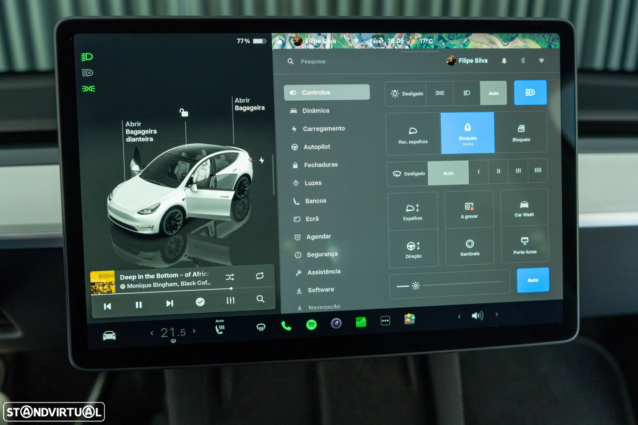 Tesla Model Y Long Range Tração Integral - 17