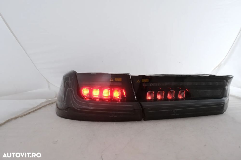 Stopuri LED compatibil cu BMW Seria 3 G20 Sedan (2018-2022) Aspect Laser Negru - 4