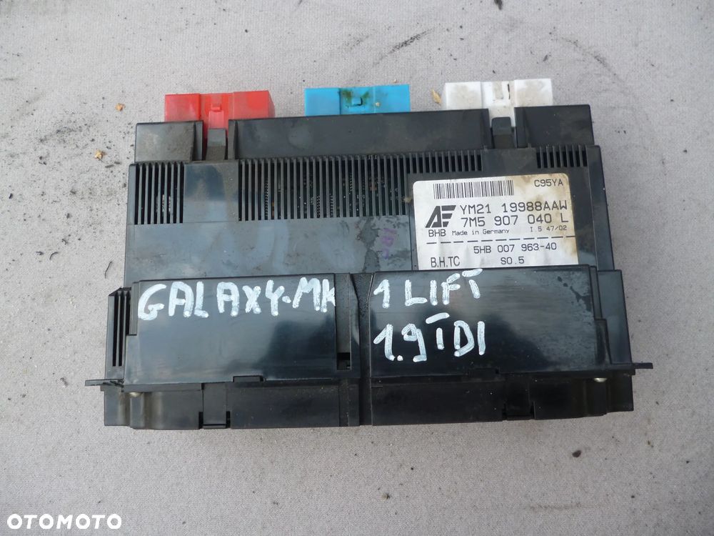 FORD GALAXY I LIFT PANEL NAWIEWU KLIMATYZACJI - 2