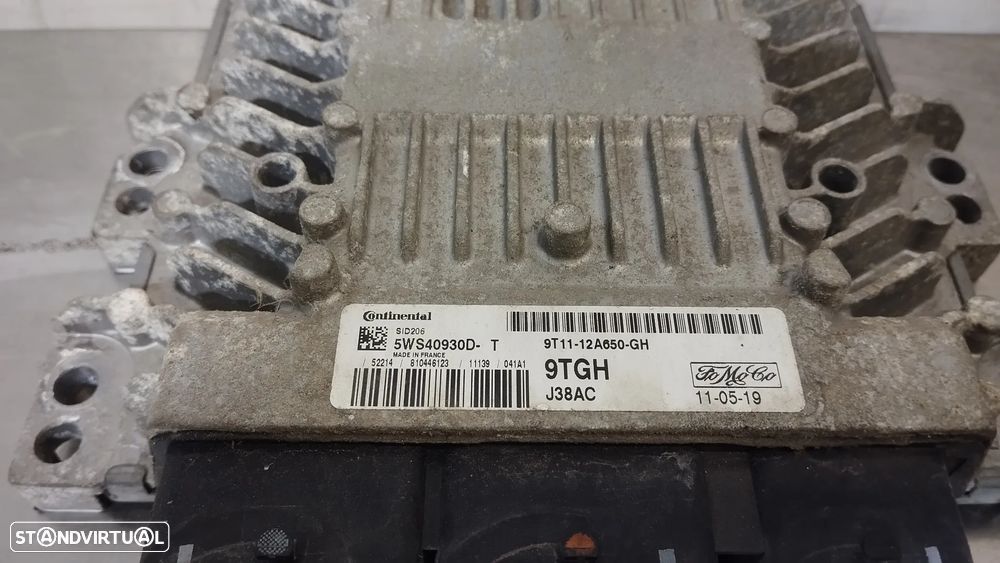 CENTRALINA DO MOTOR FORD TRANSIT CONNECT 1.8TDCI REF. 5WS40930D 9T11-12A650-GH 9TGH - 1