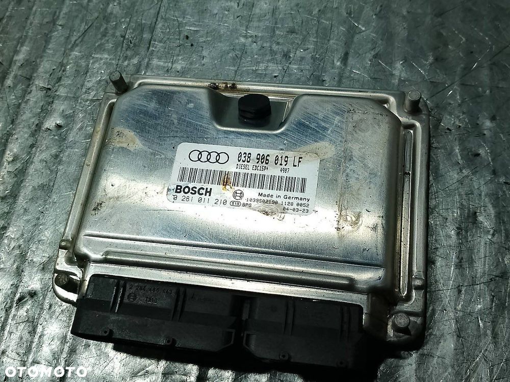 KOMPUTER, STEROWNIK AUDI A4 B6 038906019LF 0281011210 1.9 TDI - 1