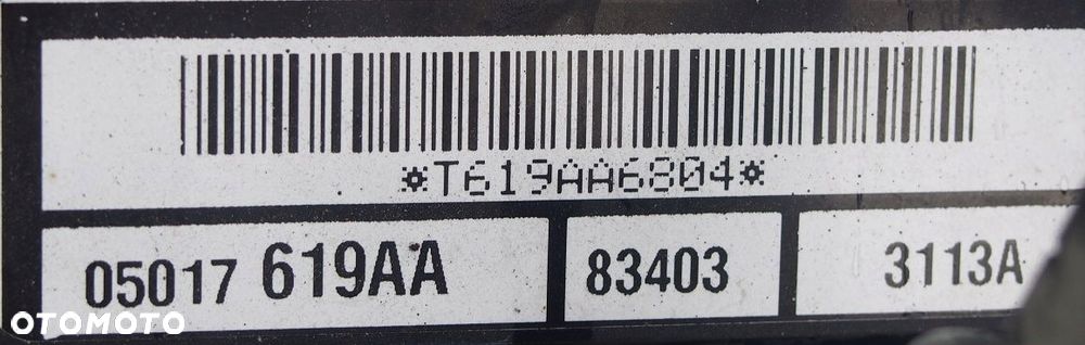 chłodnica wody klimatyzacji + wentylatory chrysler sebring ii fl 2.0 dohc - 4