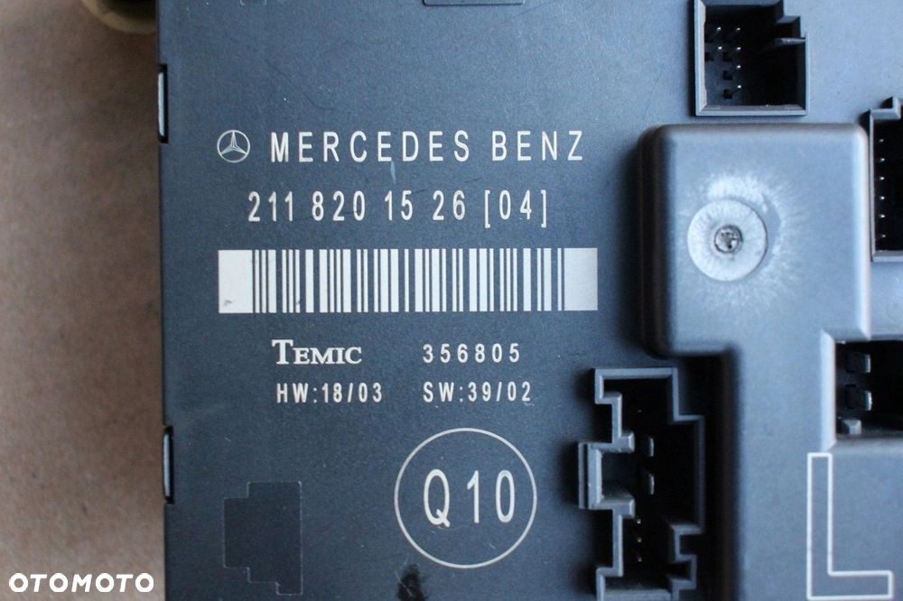 Moduł drzwi LEWY TYŁ Mercedes E-klasa w211 2118201526 - 2