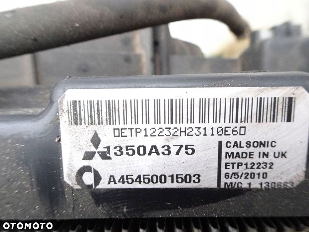 pas przedni chłodnice kpl. mitsubishi colt vi z30 lift 1.3 benzyna 1350a375 - 10