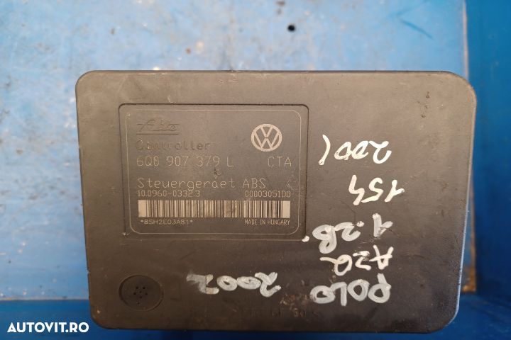 Pompa ABS 6Q0907379L 6Q0614117H Skoda Fabia 6Y [1999 - 2004] Hatchbac - 1