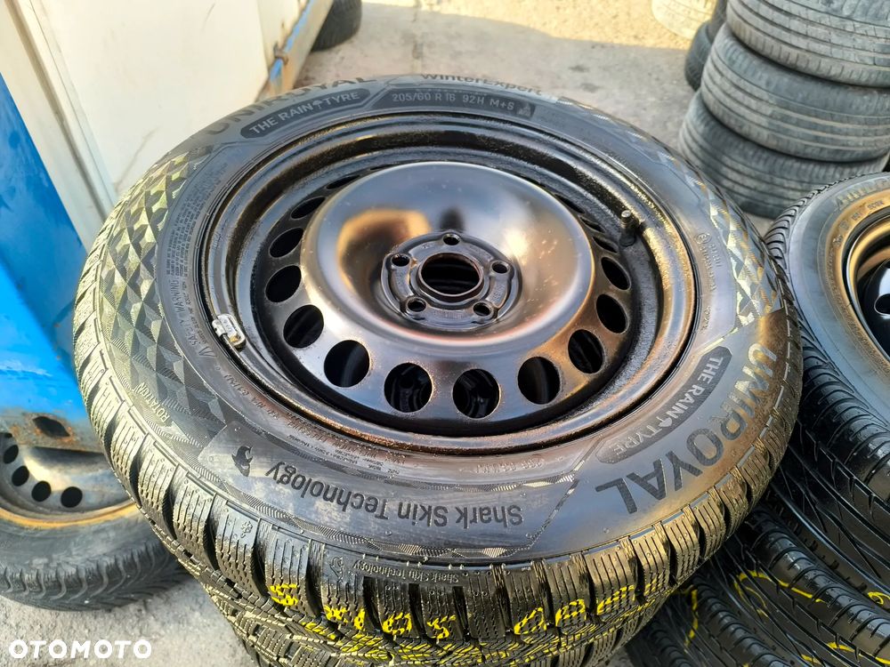 5x105 Felgi Stal Stalowe 16 Koła Zimowe Zima Opel ASTRA J IV K V MOKKA X CHEVROLET CRUZE AVEO II 2 TRAX 8mm Legnica ALU-RAD 205/60 - 1