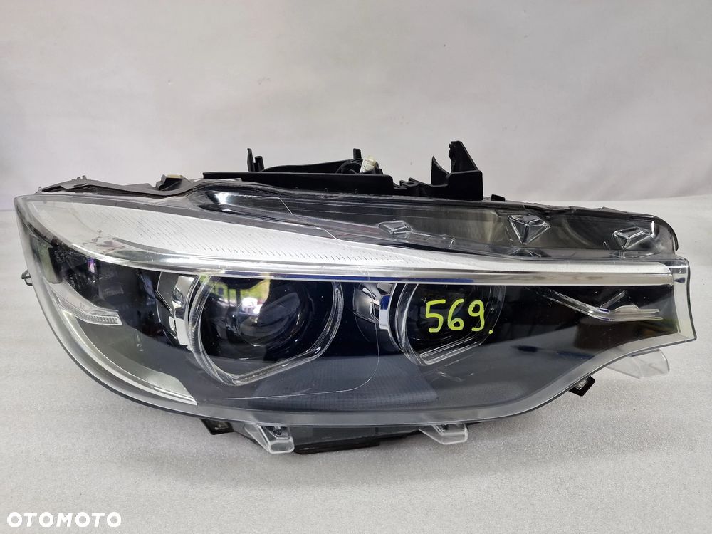 BMW 4 F32 / F36 LIFT PRAWA LAMPA PRZEDNIA PRZÓD FULL LED , NR 8738700-03 , NR AUKCJI LA569 - 1