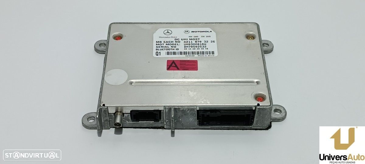 UNIDADE DE CONTROLE BLUETOOTH MERCEDES CLASE M (W164) 320 / 350 CDI (164.122) - 1