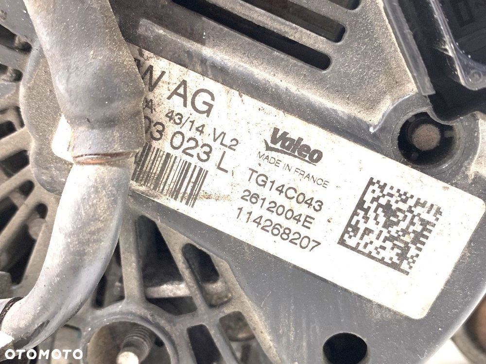 ALTERNATOR - 188.00 PLN - VW GOLF VII Variant (BA5, BV5) 2013 - 2022 2.0 TDI 110 kW [150 KM] olej - 3