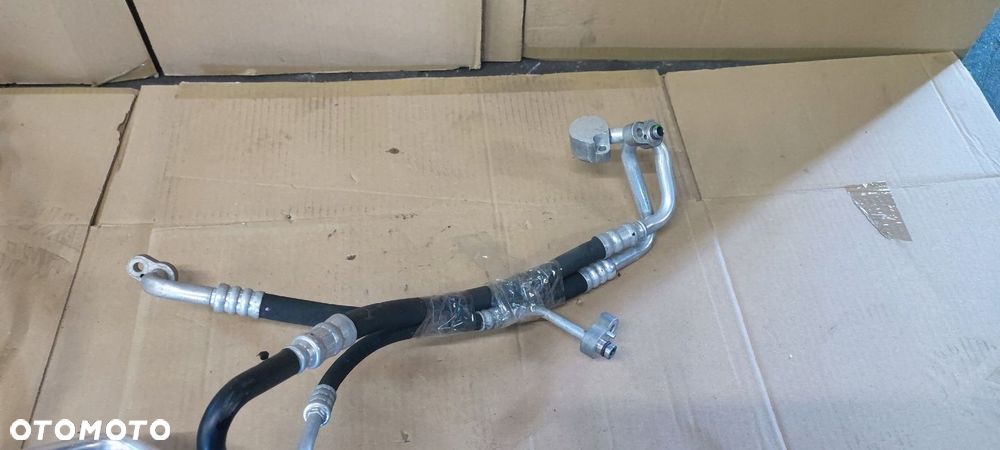 VW POLO V 6R 09-14r. RURKI PRZEWODY KLIMATYZACJI KOMPLET 1.2 BENZYNA - 4