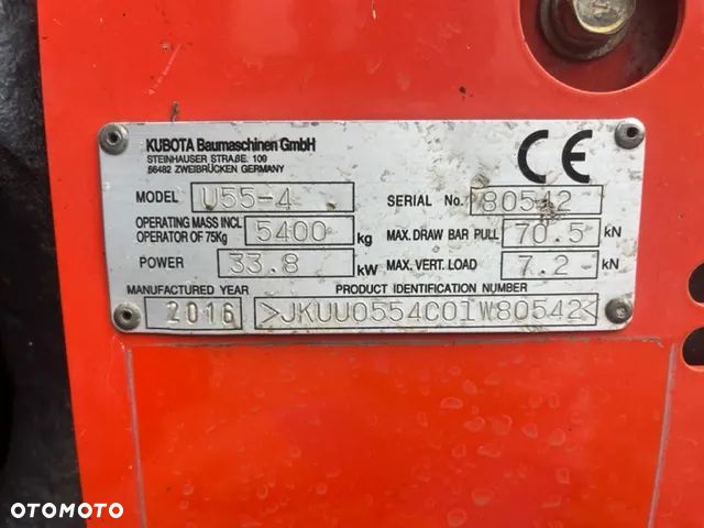 Kubota U55-4 - 8