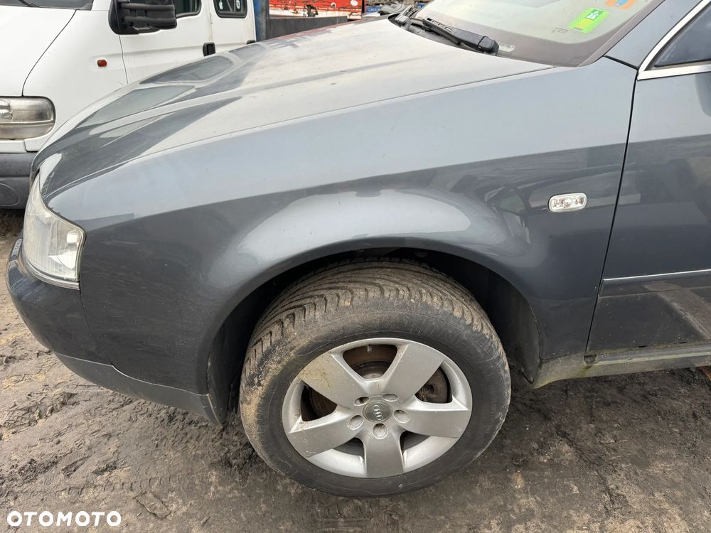 PRZÓD KOMPLETNY ZDERZAK PAS MASKA BŁOTNIK AUDI A6 C5 LIFT LX7Z - 4