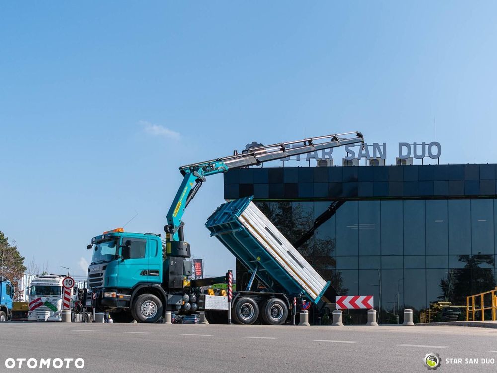 Scania G480 6x4 PALFINGER PK 34002 SH HDS Żuraw Wywrotka - 8