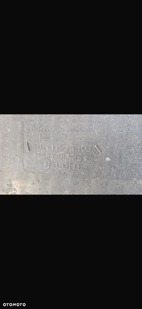 Maska grill atrapa chłodnicy Man 81611506106 - 5