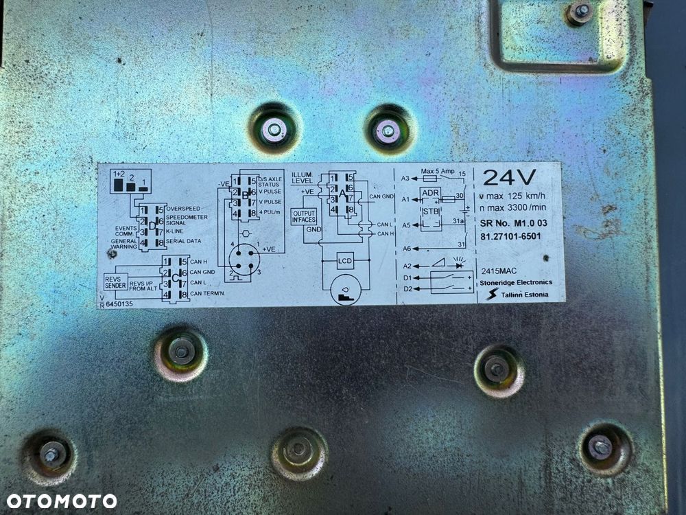 tachograf man 81.27101-6501 - 4