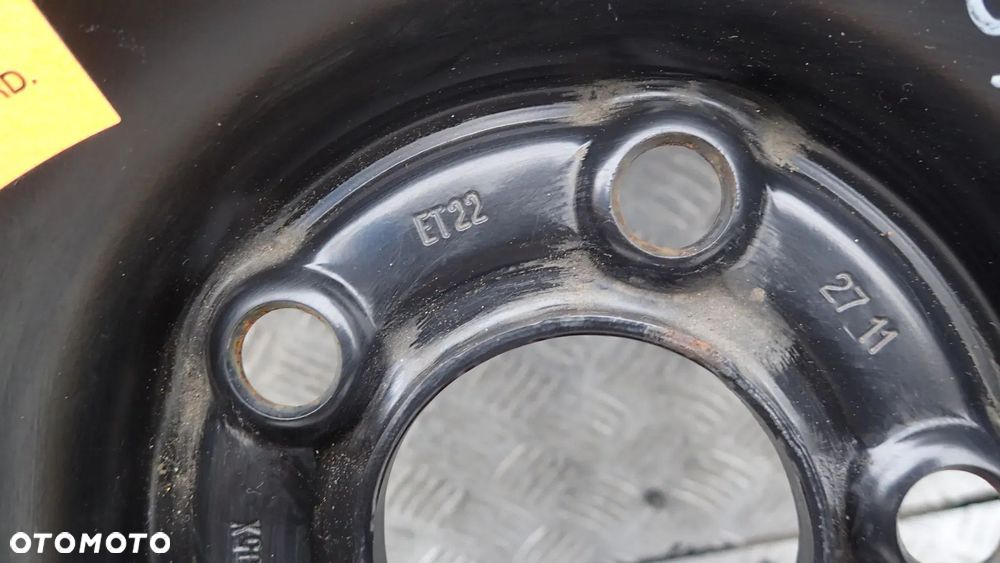 KOŁO ZAPASOWE DOJAZDOWE FIAT ALFA LANCIA 5X110 ET 22 135/70/16 - 2