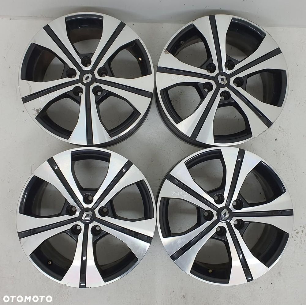 ALUFELGI FELGI 17 5x114,3 7J ET49 RENAULT MEGANE III 403007582R 4SZT - 1